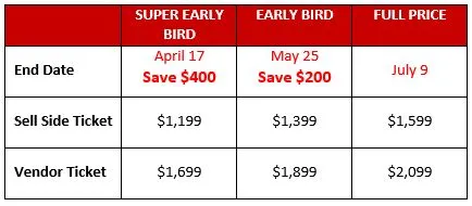 FX USA 2020 Pricing Grid